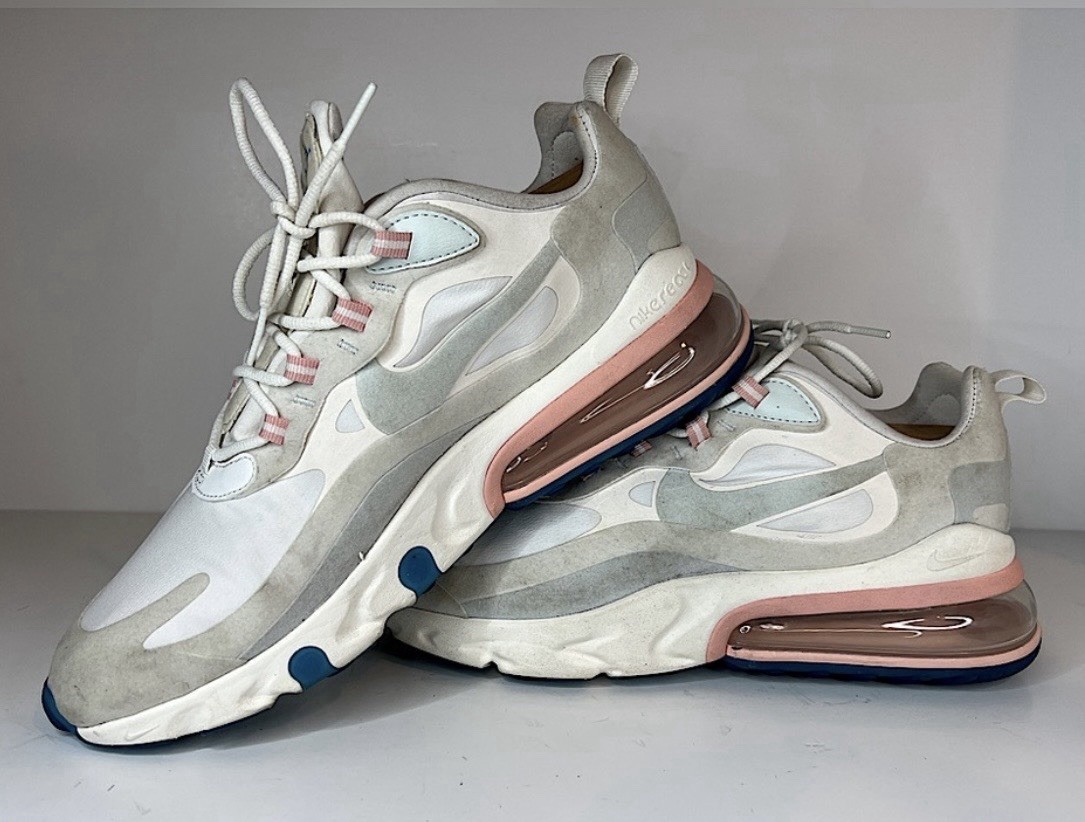 Nike Air Max 270 React American Modern Summit White AO4971-100 – US Sz 10