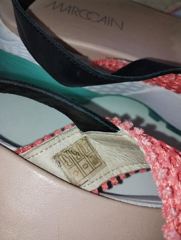 women marc cain heels multicolor leather 41