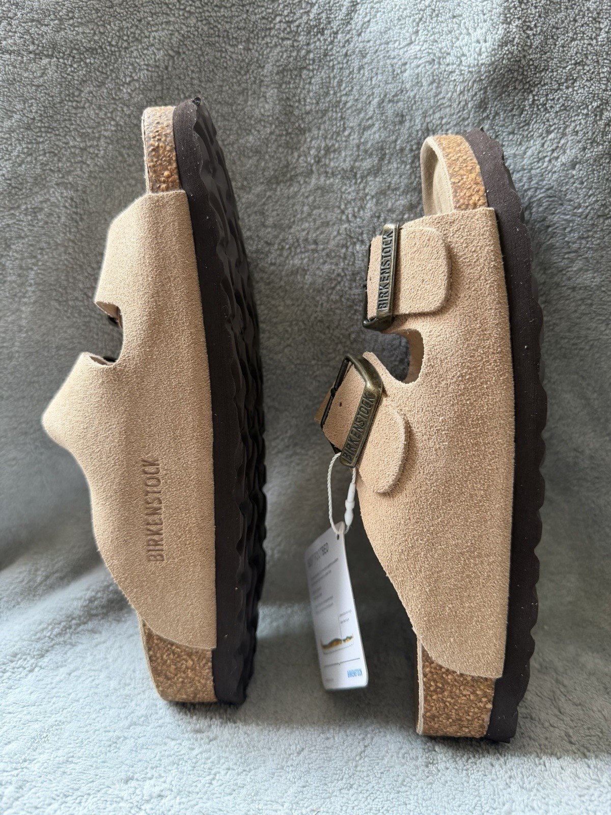 Birkenstock Arizona BS Taupe Soft Footbed Narrow EU37 US6 Sandals