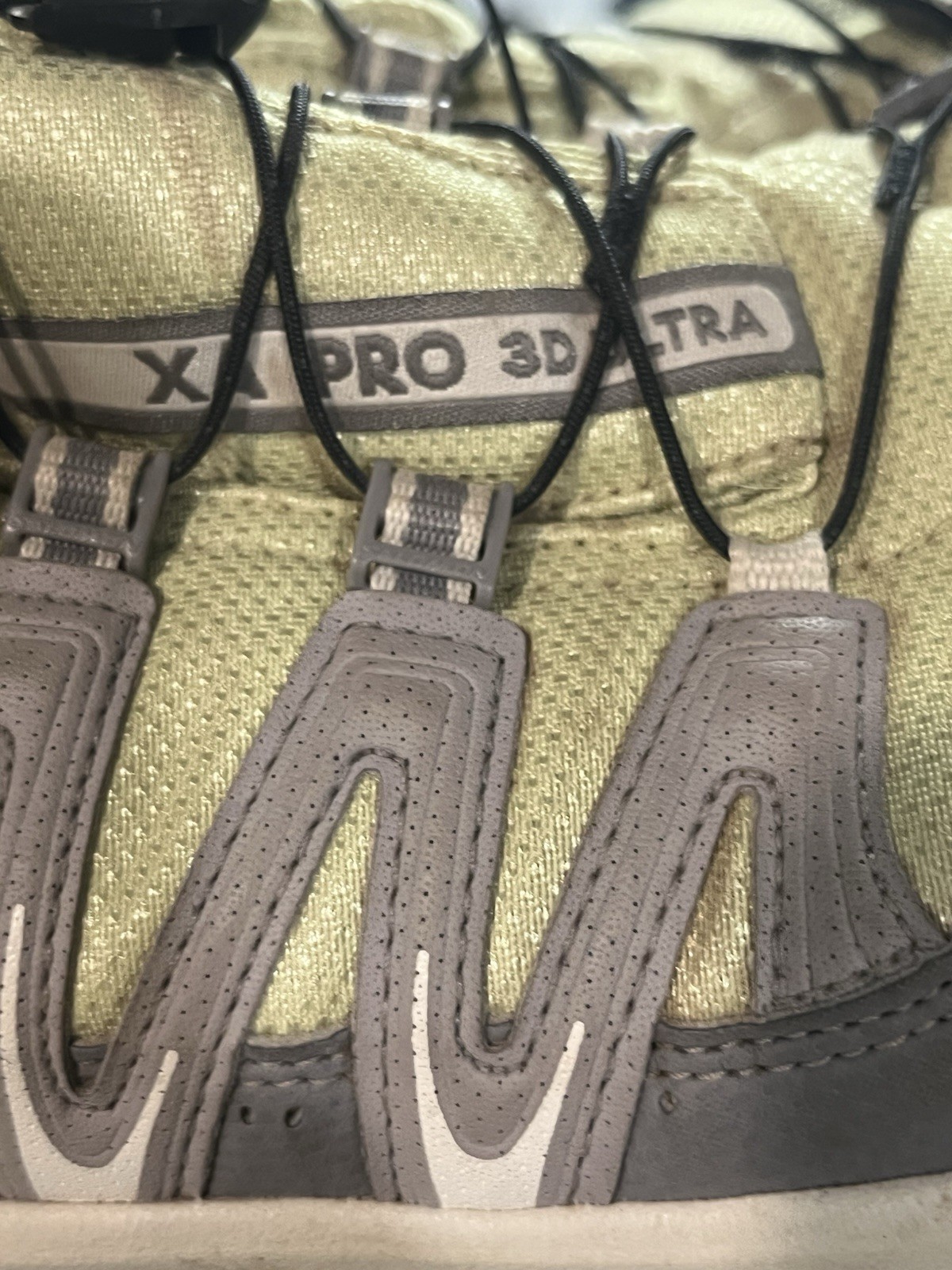 Salomon XA Pro 3d Ultra Womens Trail Running Shoes Size 8.5 Green