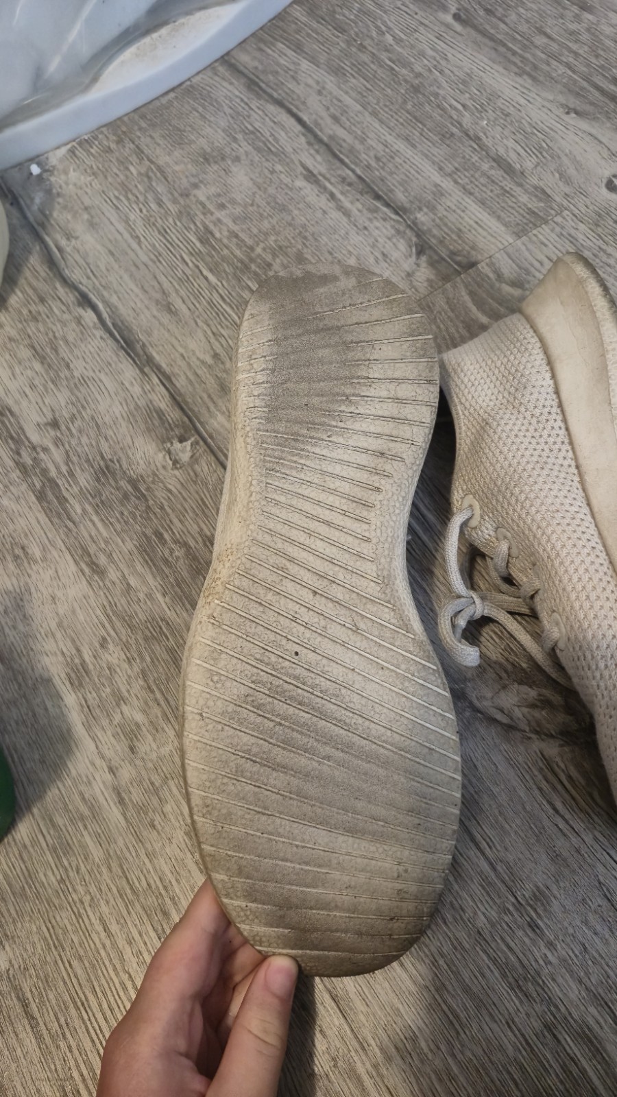 Allbirds Tree Runner Womens Size 11 White Athletic Running Knit Shoes Sneakers
