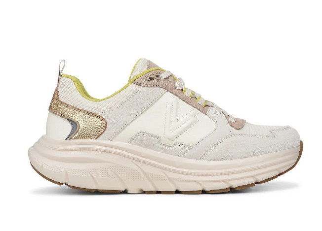 Vionic – Women’s Walk Max Skyline Sneaker, Ivory Gold