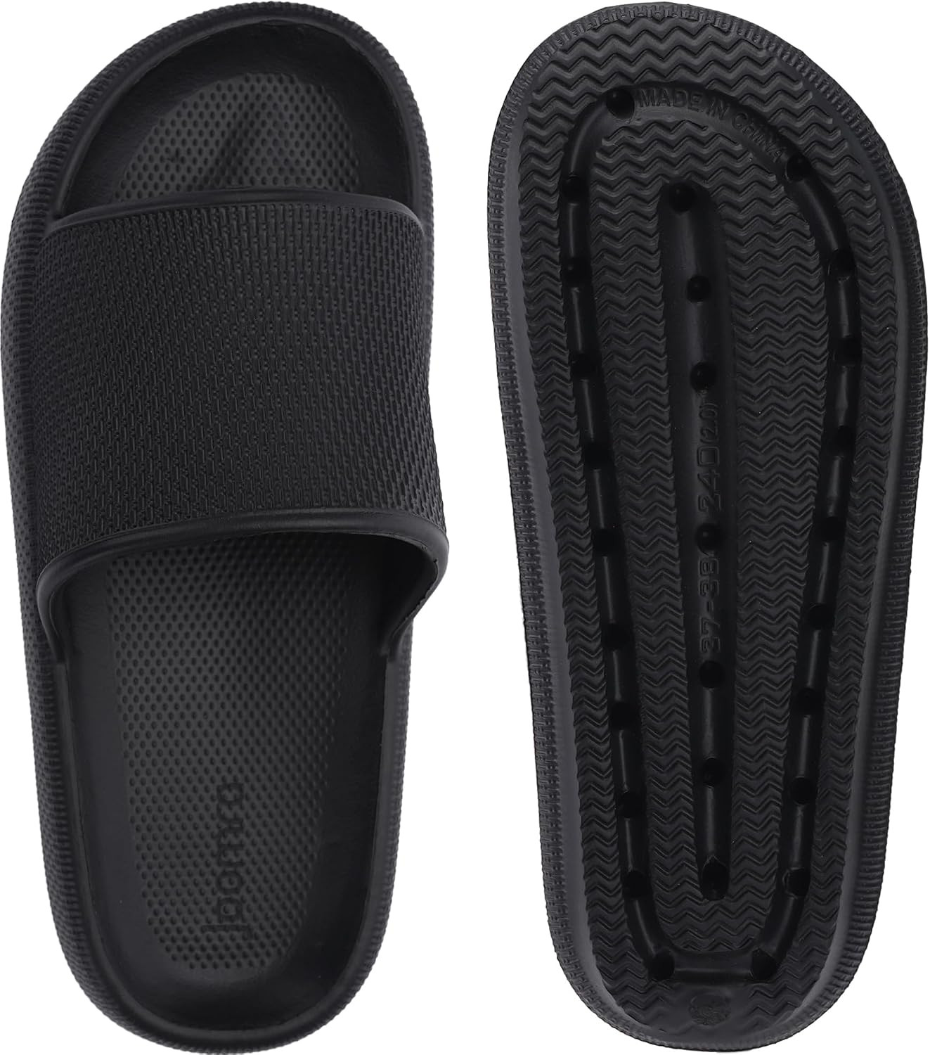 Pillow Slippers for Women and Men Non Slip Quick Drying Shower Slides Bathroom S