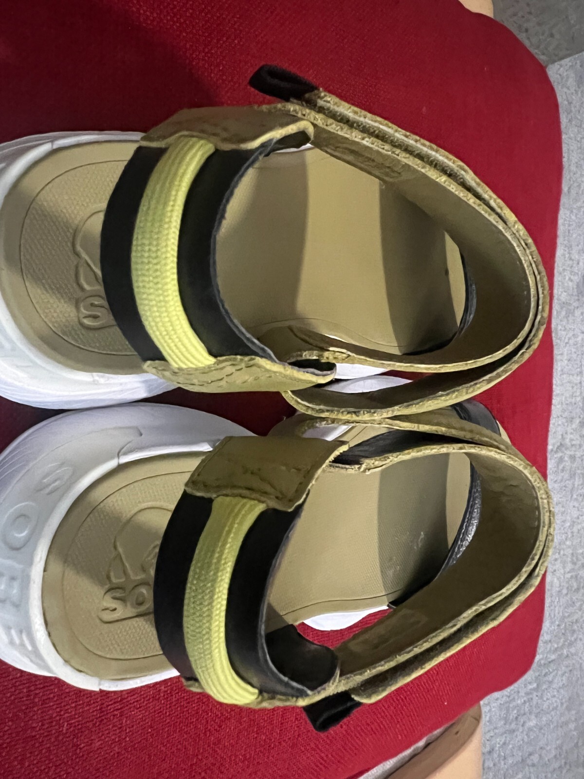 Sorel Explorer Blitz Stride Pear Green Leather Sport Sandal US 9, UK 7, EUR 40