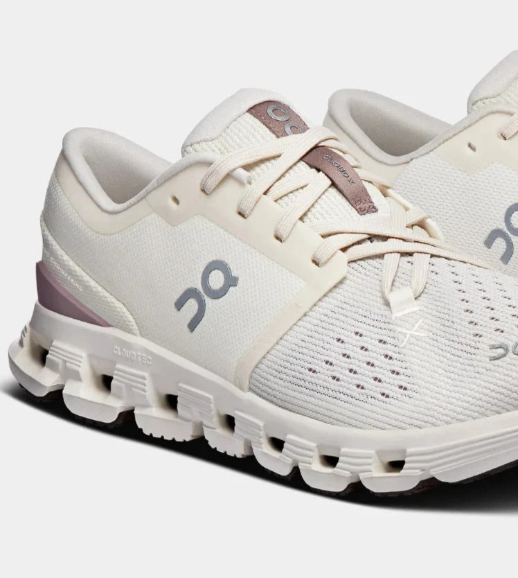 SALE On Running Cloud X 4 3WE30074740 IVORY HERON Pink Women’s Running ALL SIZES