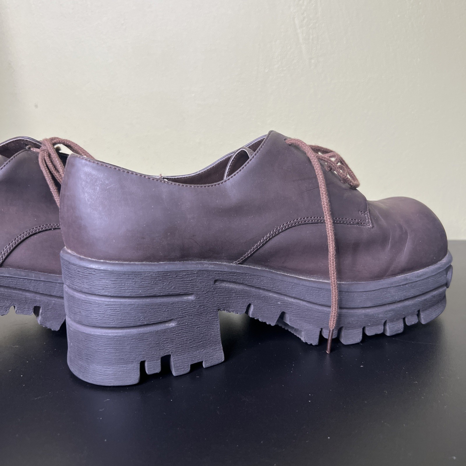 Funky Chunk Platform Shoes Size 8 1/2 Grunge Streetwear READ DESC