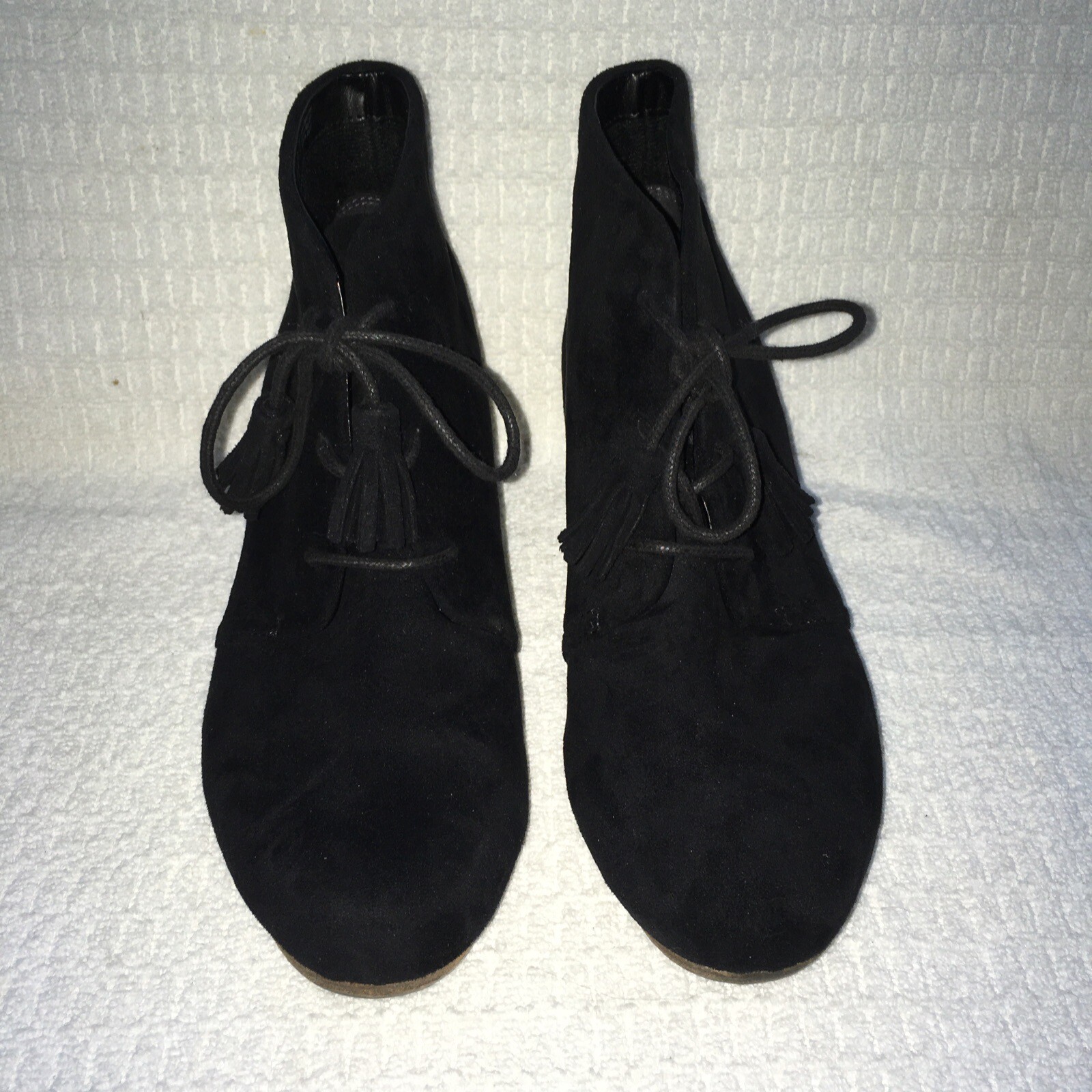 Dr Scholls Womens Dakota Boot Black Suede Size 9 M