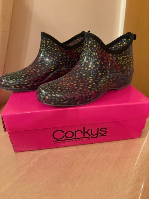Corkys rain boots women’s size 10