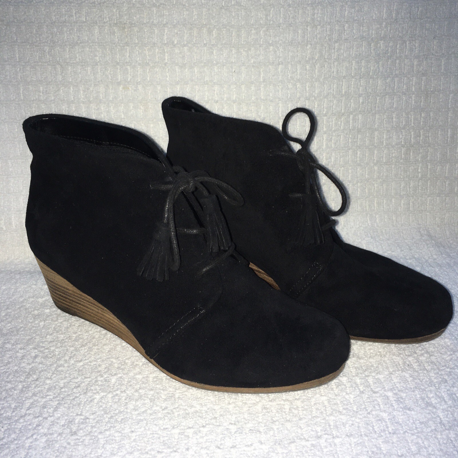 Dr Scholls Womens Dakota Boot Black Suede Size 9 M