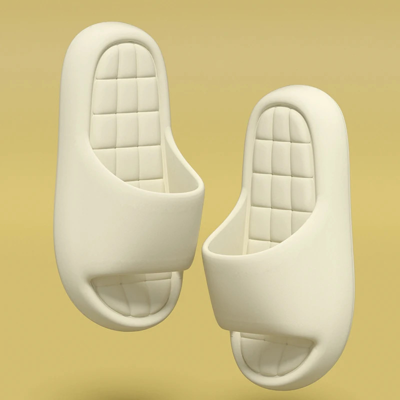 Thick Sole Non Slip Indoor Bath Slippers Women Soft Bottom EVA Pillow Slides San