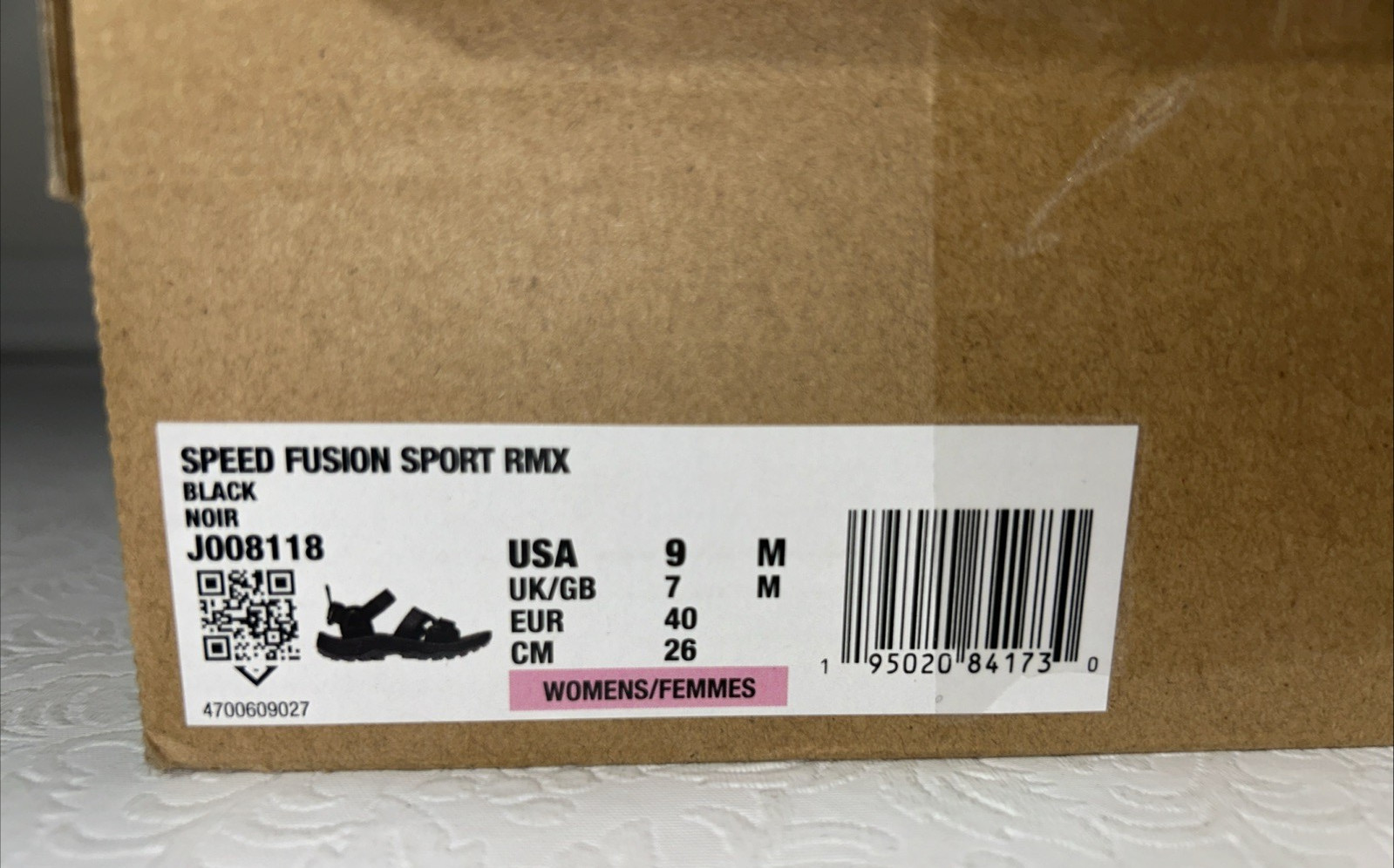 Merrell Speed Fusion Sport RMX Womens Sandals Black Pool Beach Comfort Walking 9