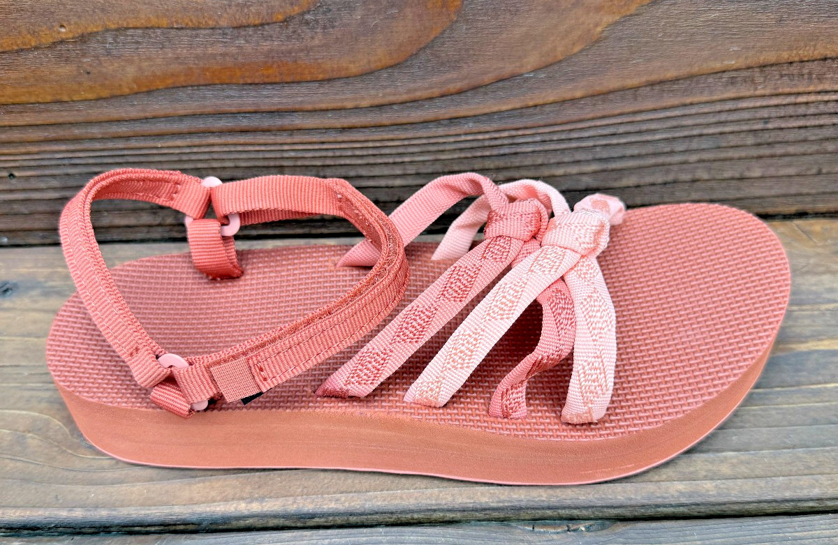 Teva Midform Kena Slim Strappy Casual Sandal – Terracotta Multi – Sz US 7 – New