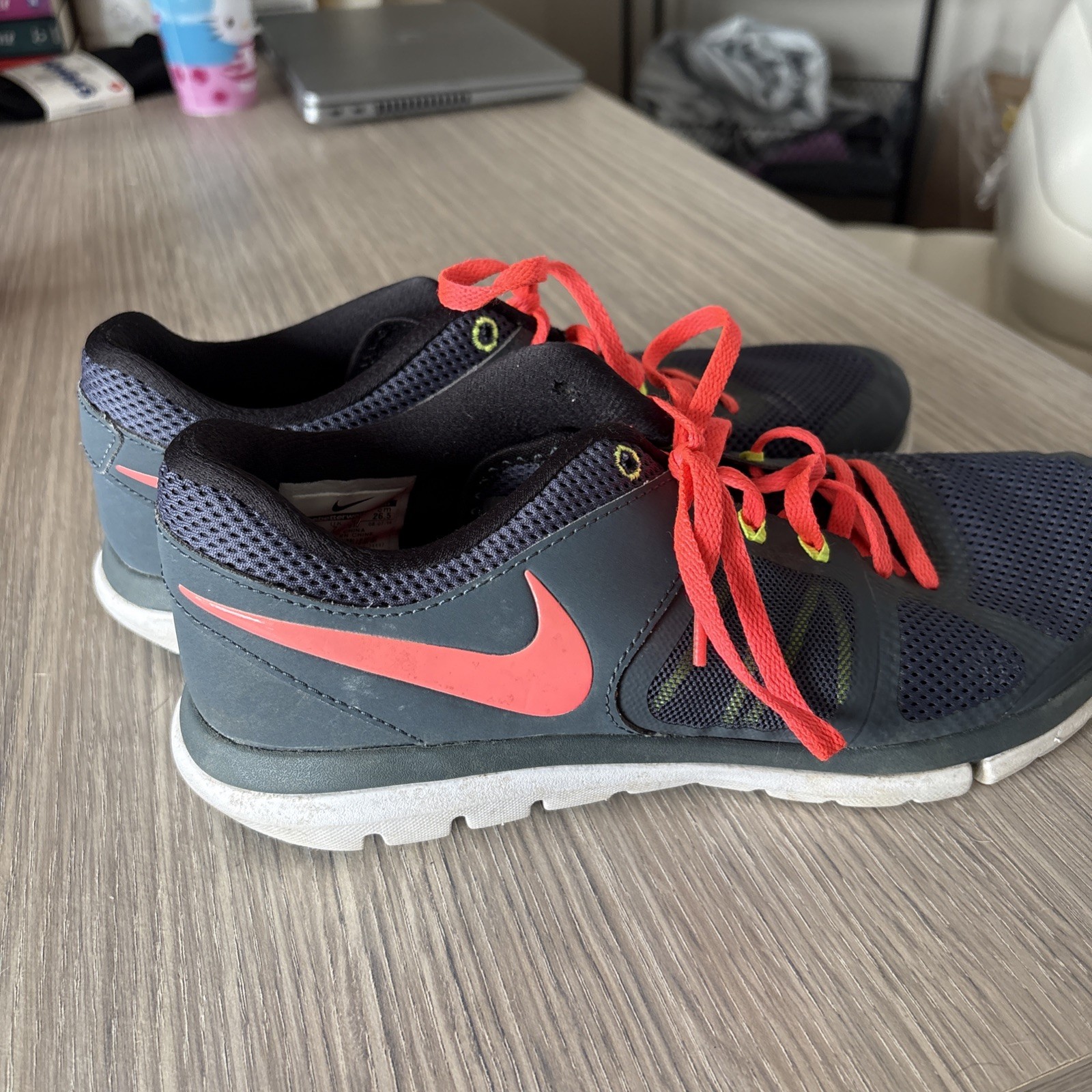 Nike Womens Flex 2014 Rn Running Shoes 642767-012 Low Top Lace Up 9.5 R2