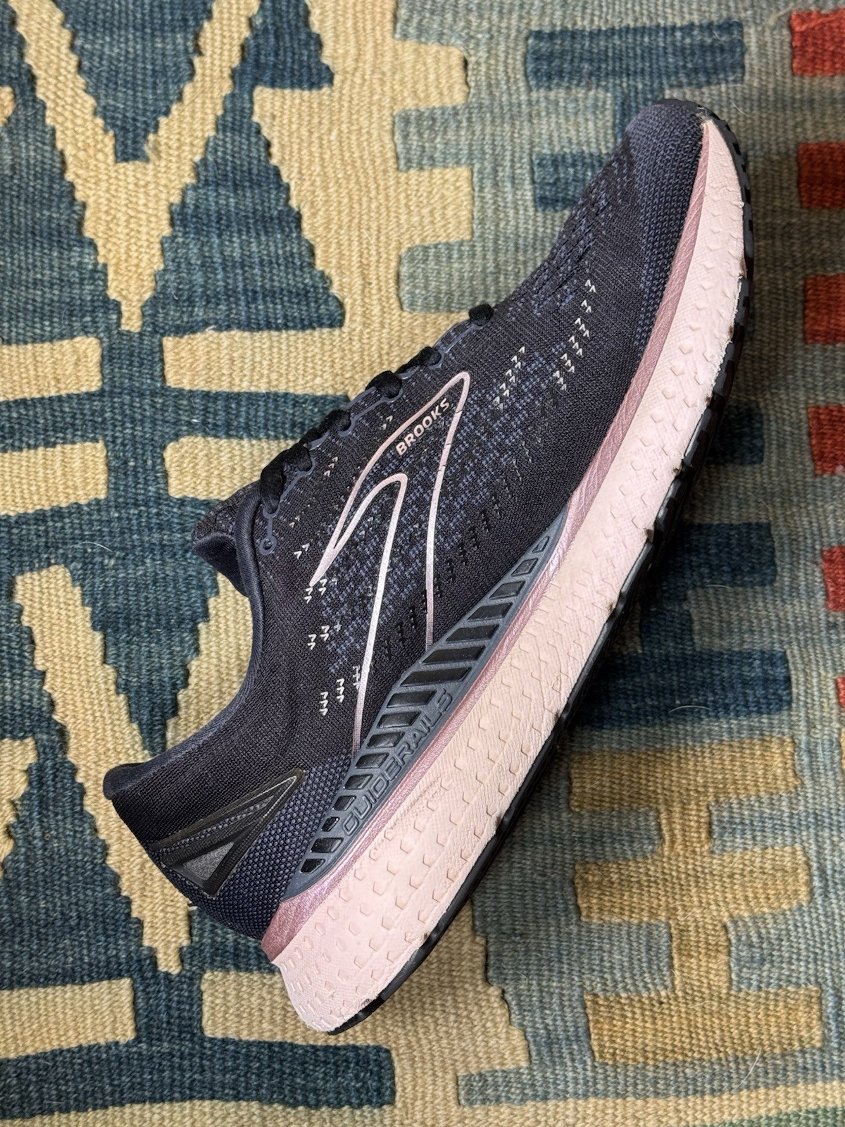BROOKS Glycerin 19 Black Ombre Metallic Women’s Size 9 1203441B074 Running Shoes