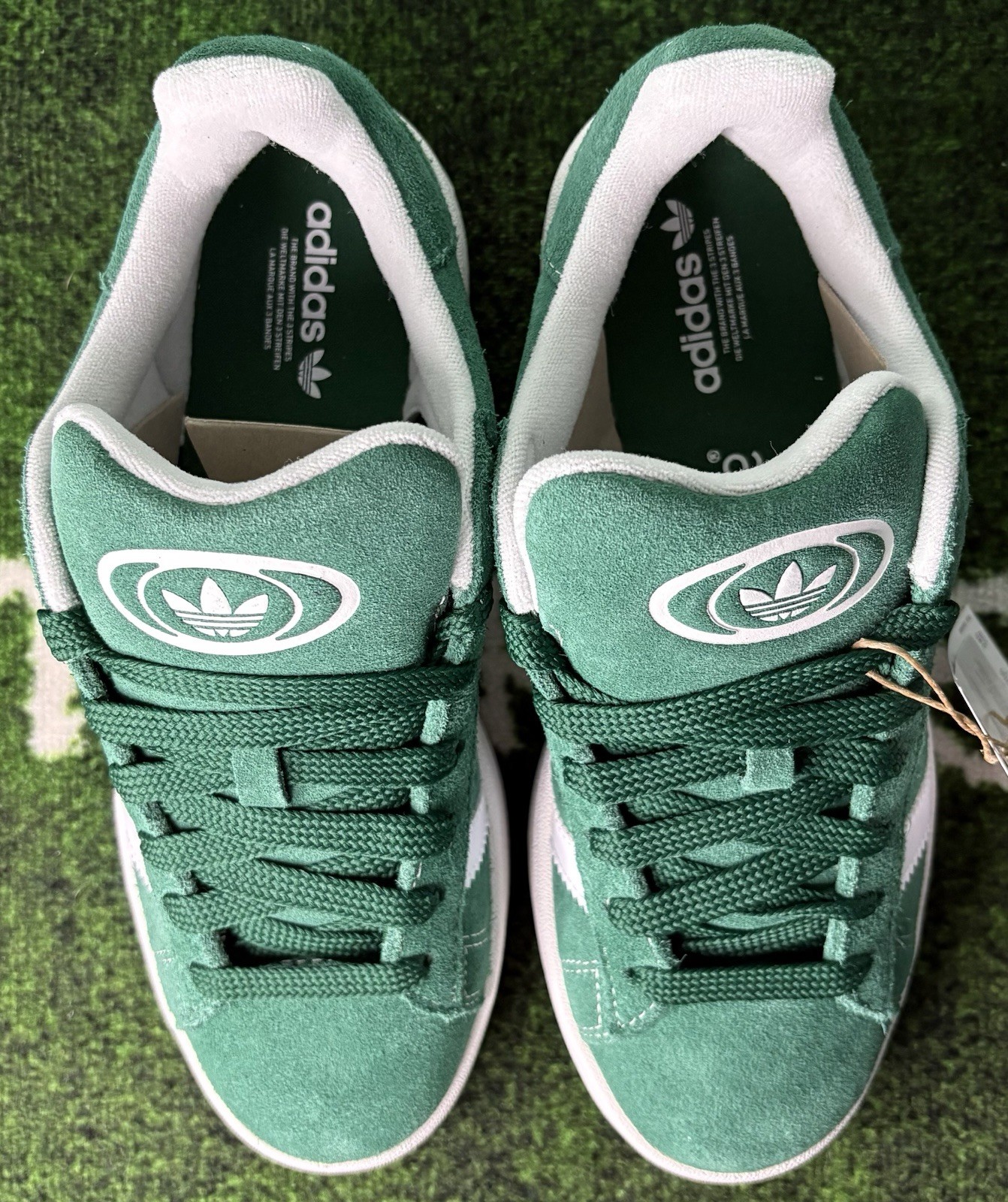 US Youth 7/Women’s 8 – Adidas Campus 00s J “Dark Green White Gum” IH7492