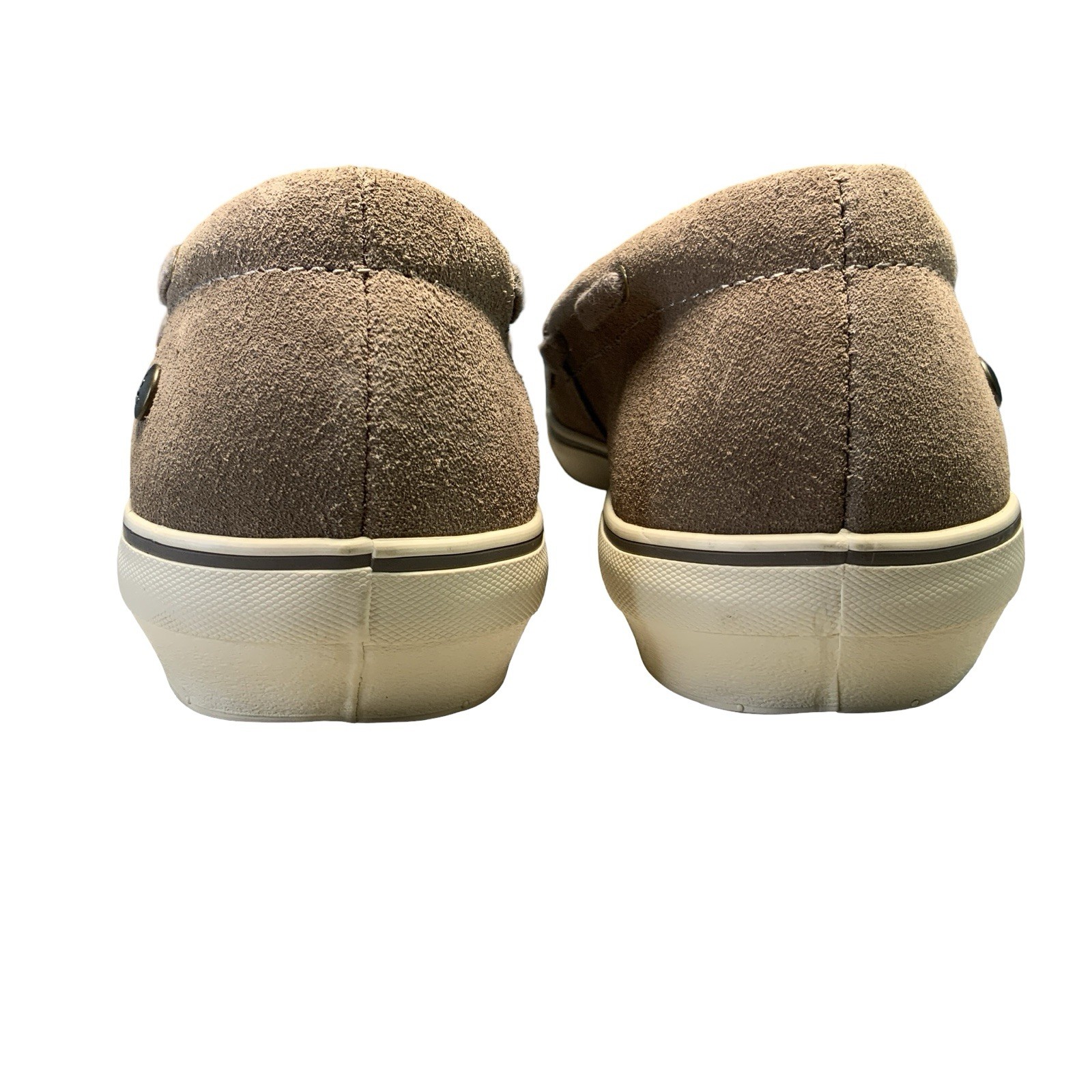 Grasshoppers Keds Size 8.5 Women Brown Suede Loafer Sneaker Boat Shoe