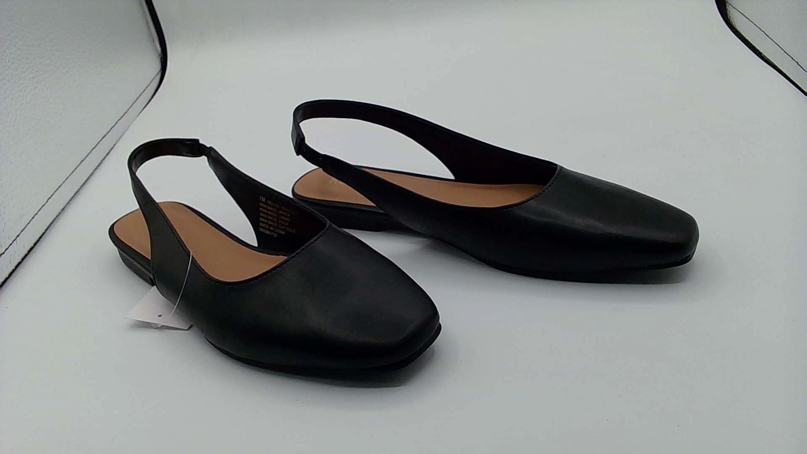 Kensie Felice Slingback Women’s Black Flats Casual Dress Shoes Size 7