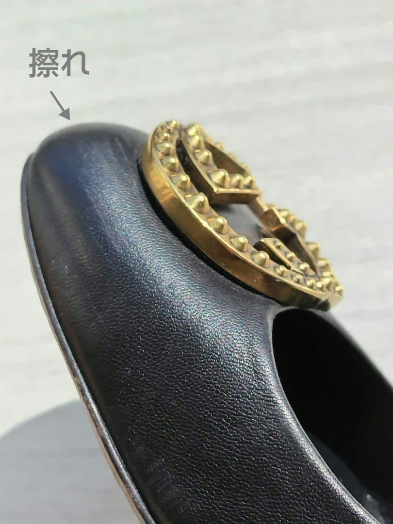 GUCCI Shoes Pumps Heel Interlocking G EU 36.5 US 6.5 Authentic