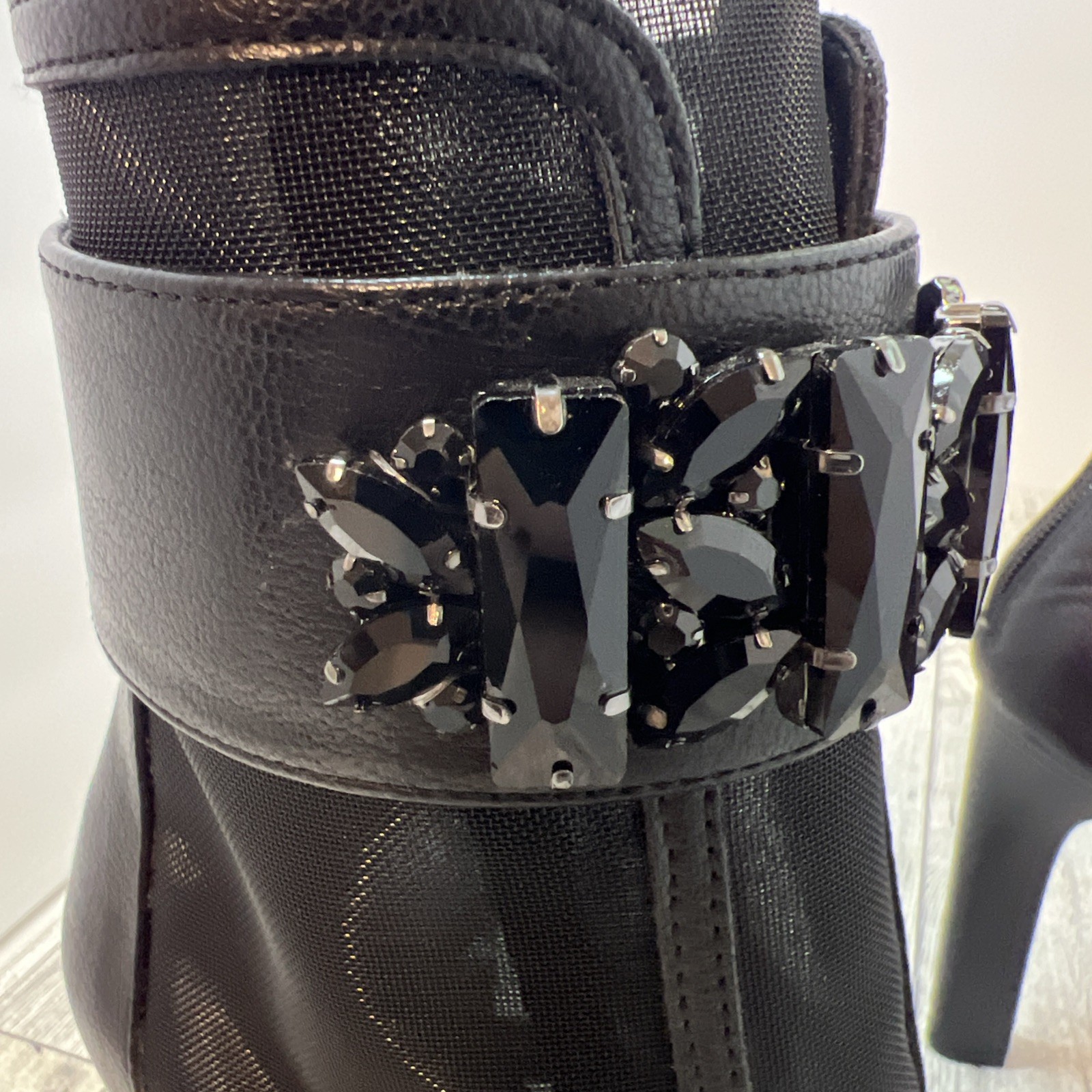 Karl Lagerfeld Paris Blayze Lug Sole Booties – Black, sz 5M NIB
