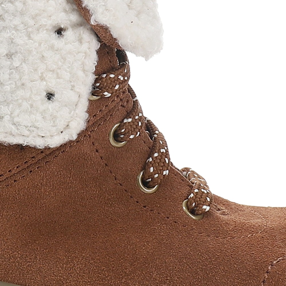 Keds Camp Ii Lace Up Snow Womens Brown Casual Boots WH66242