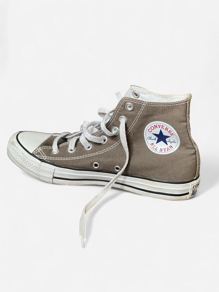 Converse Chuck Taylor All Star High Top Gray Canvas Sneakers Men’s 5 Women’s 7