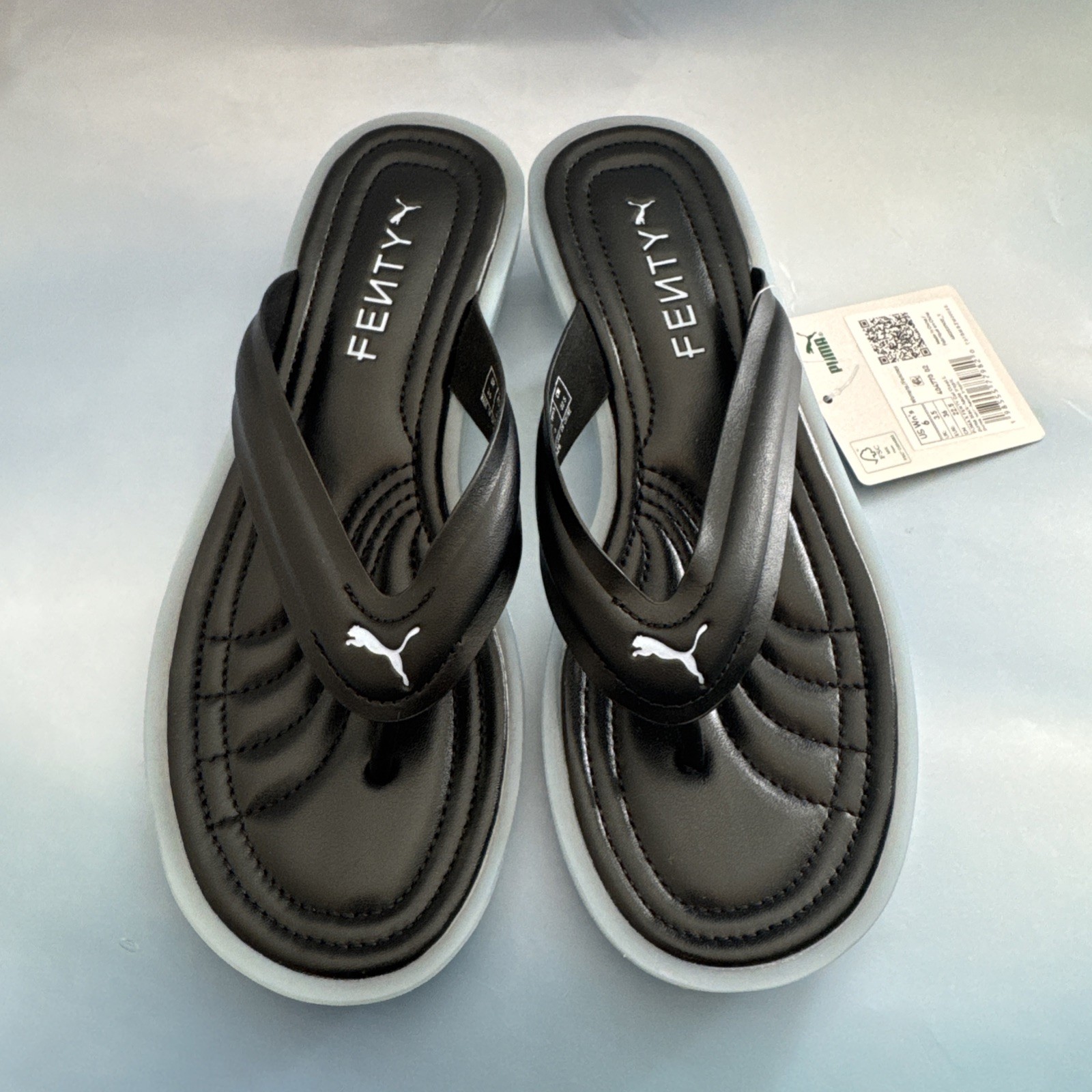 Fenty × Puma WMNS Cat Cleat PUMA Black Haute Tropic 404770-02 Women’s Size 6
