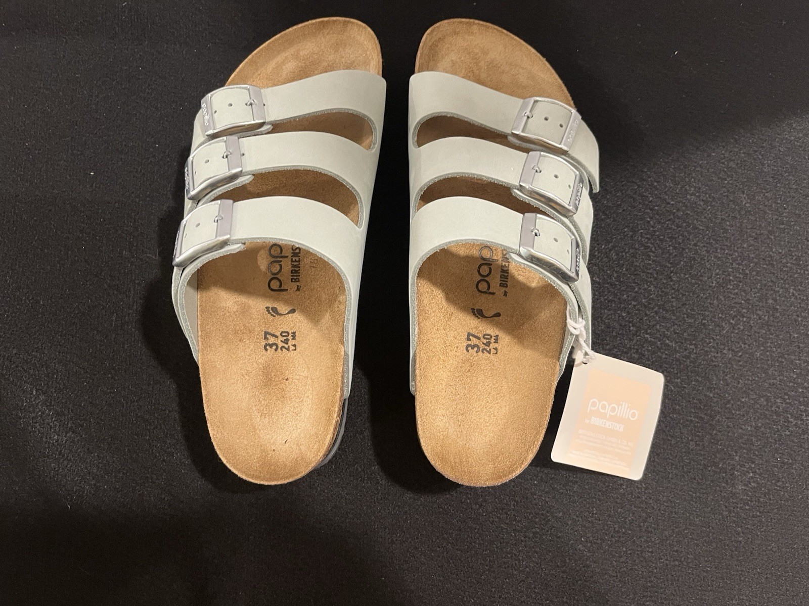 Birkenstock Papillio Florida Flex Platform Sandals Sage EUR 37, US 6.5