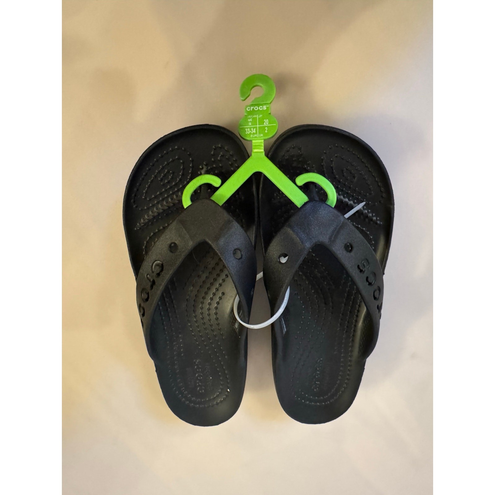 Crocs Baya Platform Flip Flop Sandals – Iconic Comfort Women’s Size 4 Black