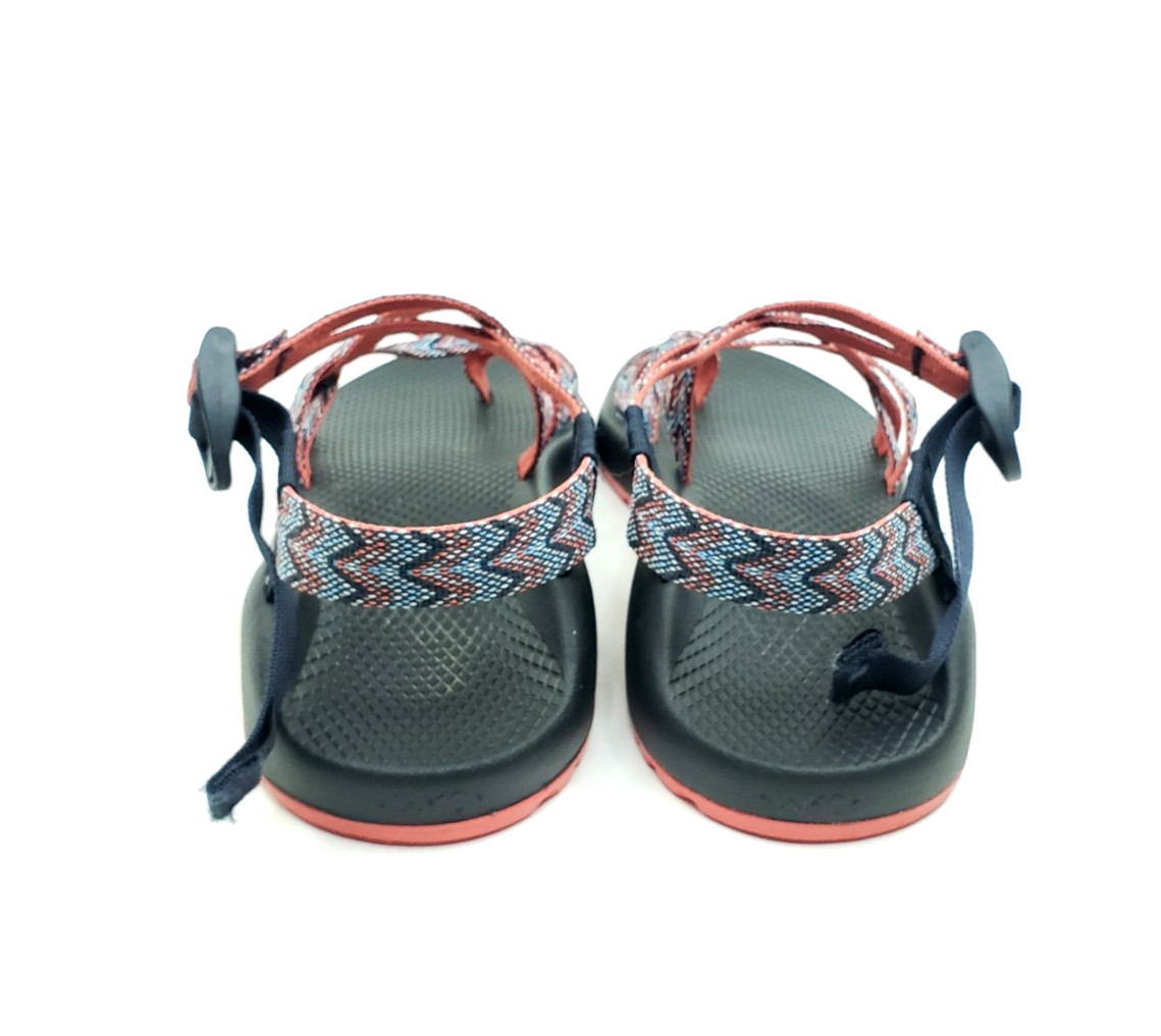 Chaco ZX/2 Classic Women Sandals Motif Eclipse Black Multi Color Size 10
