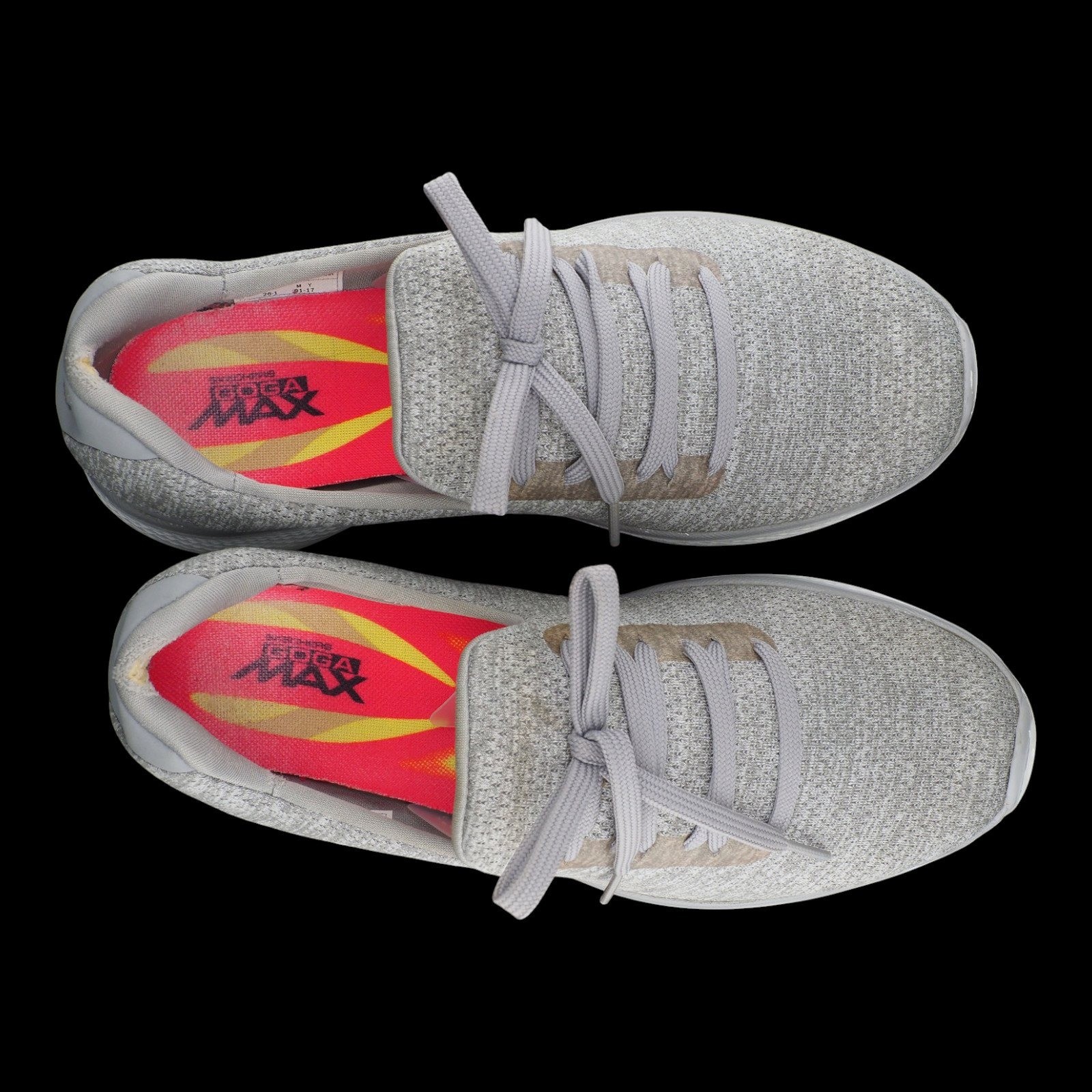 Skechers GoWalk 4 All Day Comfort Gray Walking Shoes 14901 Womens 7.5
