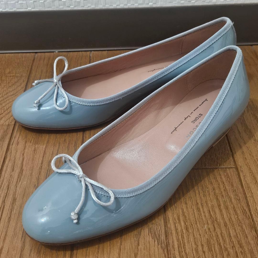 Good condition FABIO RUSCONI ballet shoes Made in Italy 24.0cm