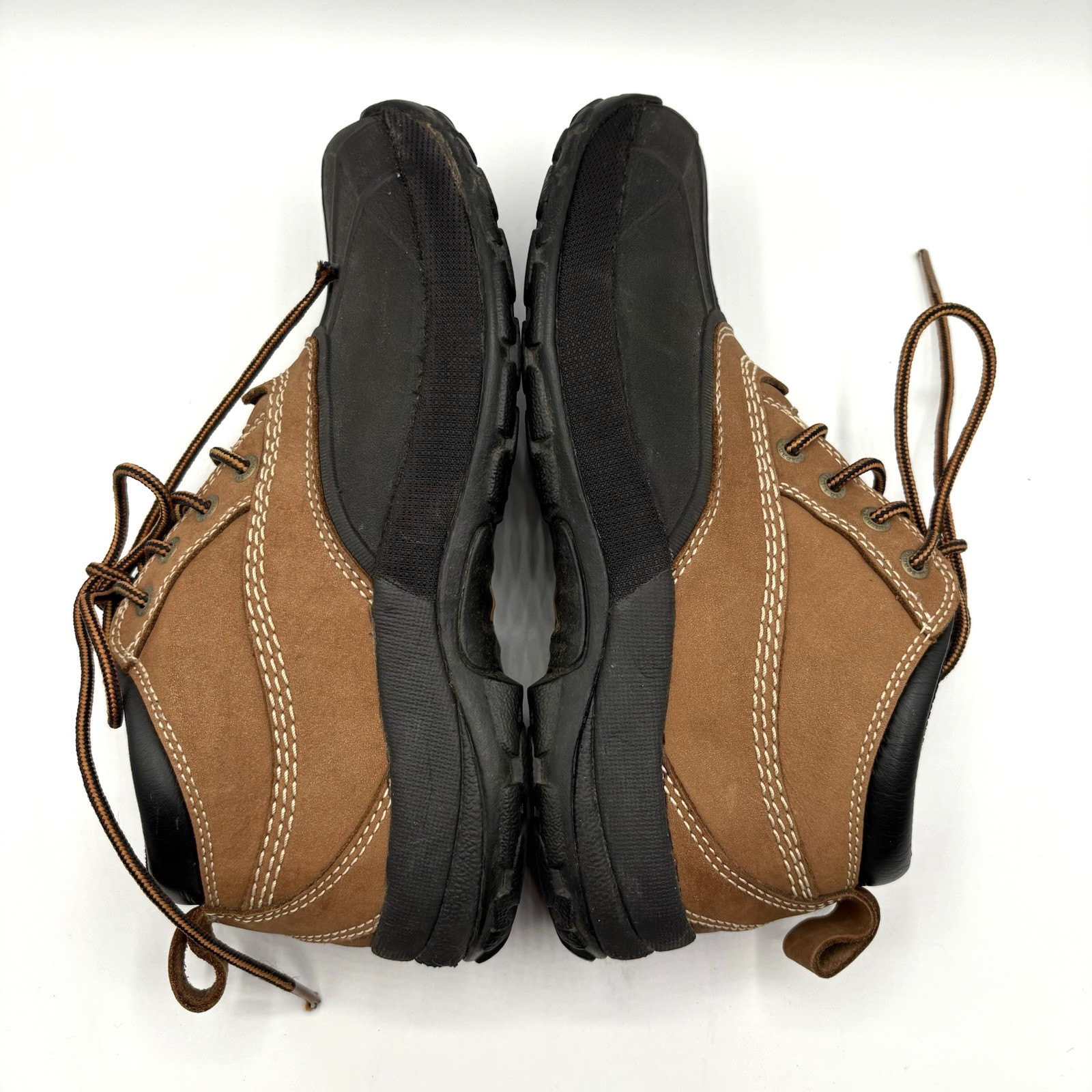 LL Bean Duck Bootie Women’s Size 8.5 Black Tan Waterproof Rain Hunting Shoe