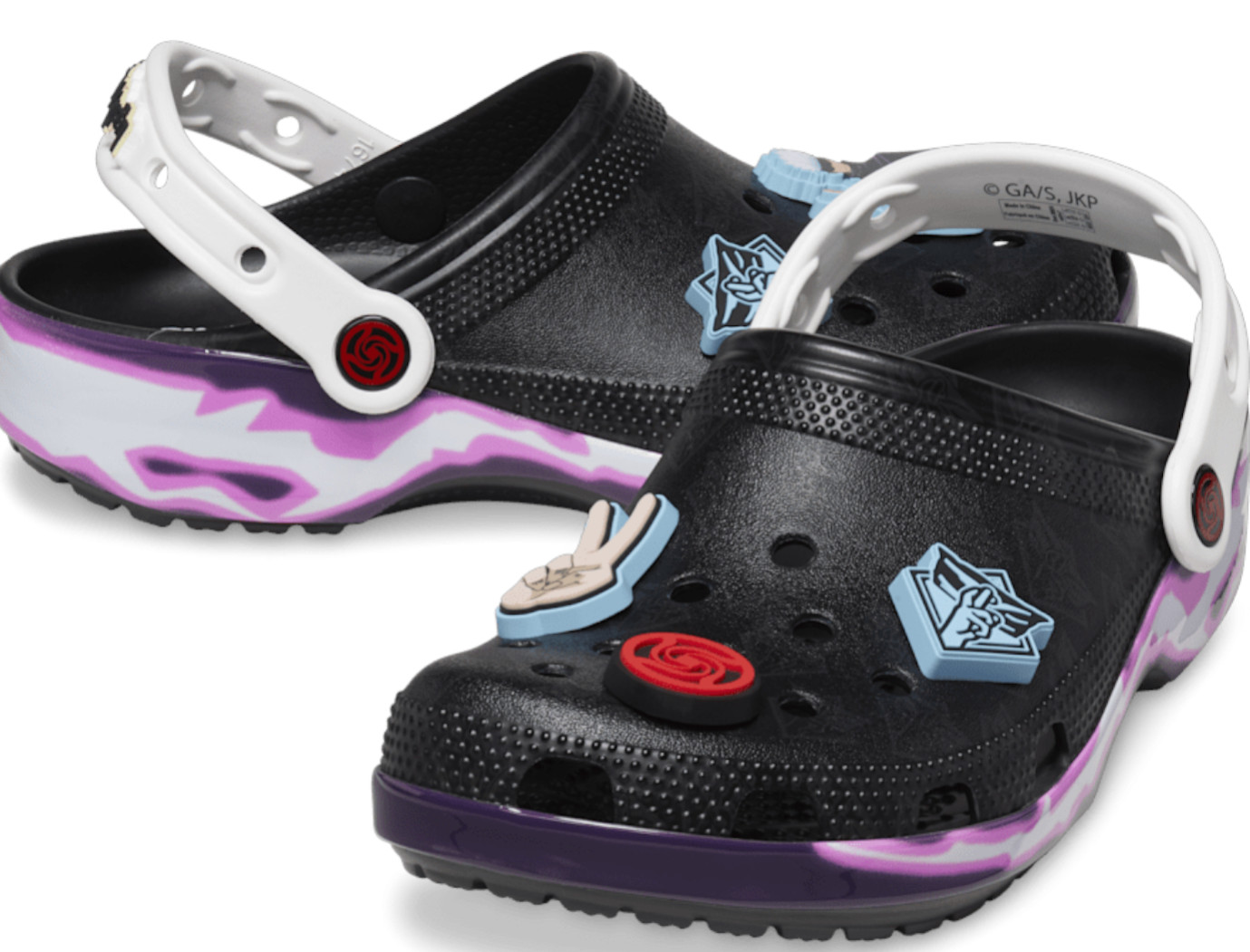 Crocs Jujutsu Kaisen Classic Clog M9 W11 Anime Jibbitz Comfort Slip On Fun
