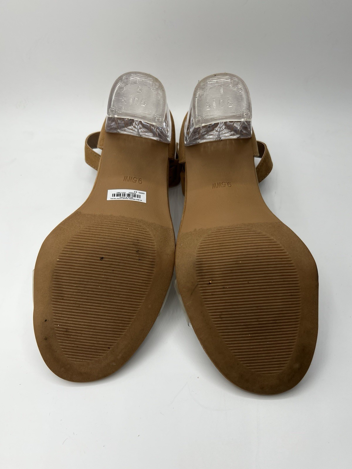 Torrid Womens Size 9.5WW Brown Heel Strap Sandals