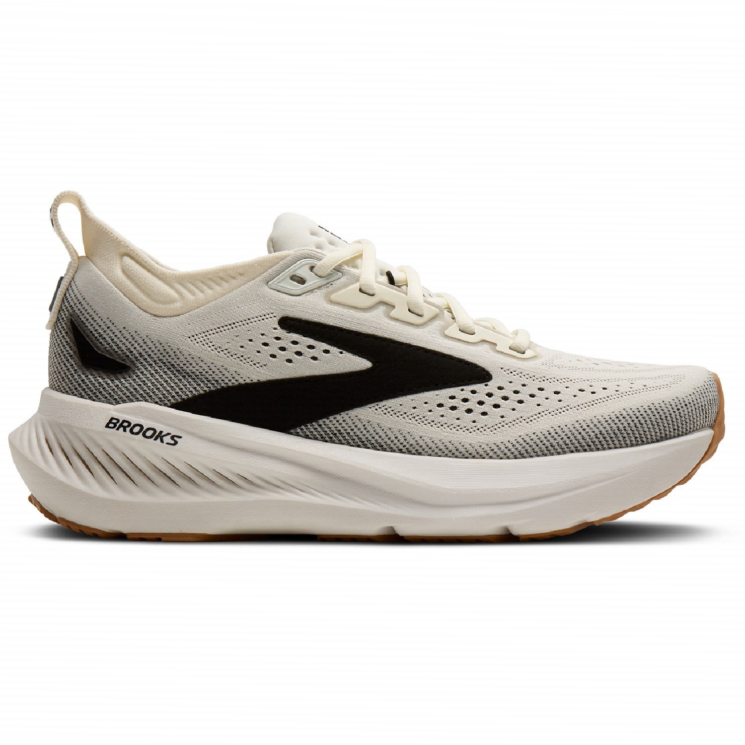 Brooks Women’s Glycerin 23 Running Shoes, White/Black (NEW)
