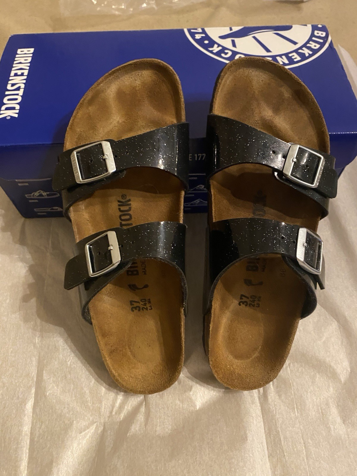 Birkenstock Sydney Magic Galaxy Black 37 US 6