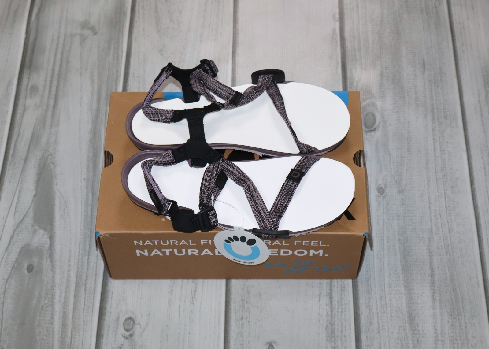 NEW XERO Women’s Shoes Z-Trail EV Flex Sandals Dusty Rose Barefoot Flat Size 8