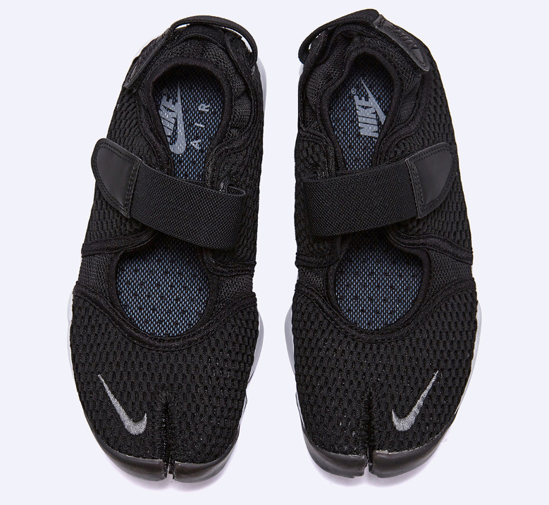 Nike Women Air Rift Breathe Black Cool Grey-White 848386-001