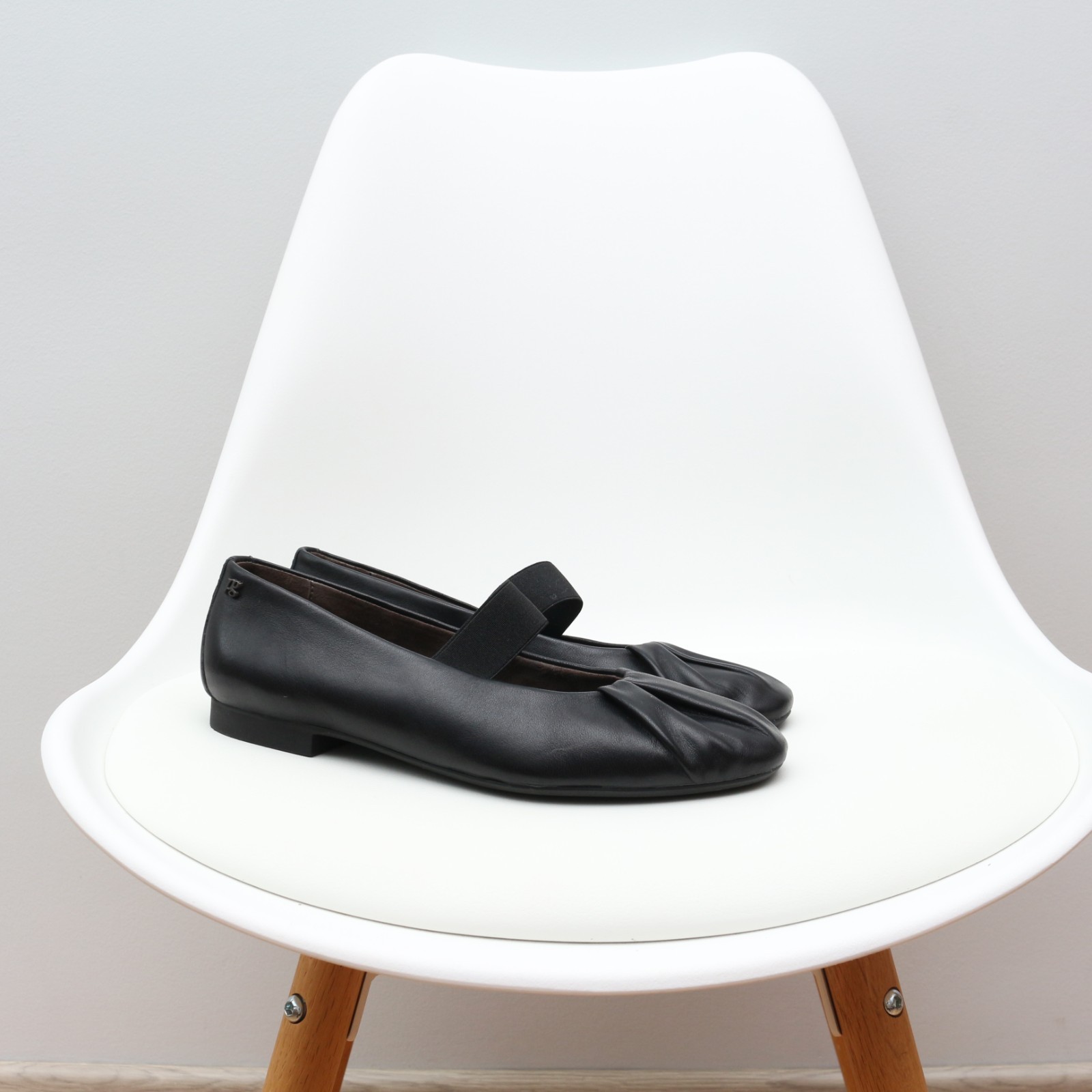 Women’s Paul Green Vail Flat Black Soft Leather Mary Jane Ballet US6 UK3.5 EU36