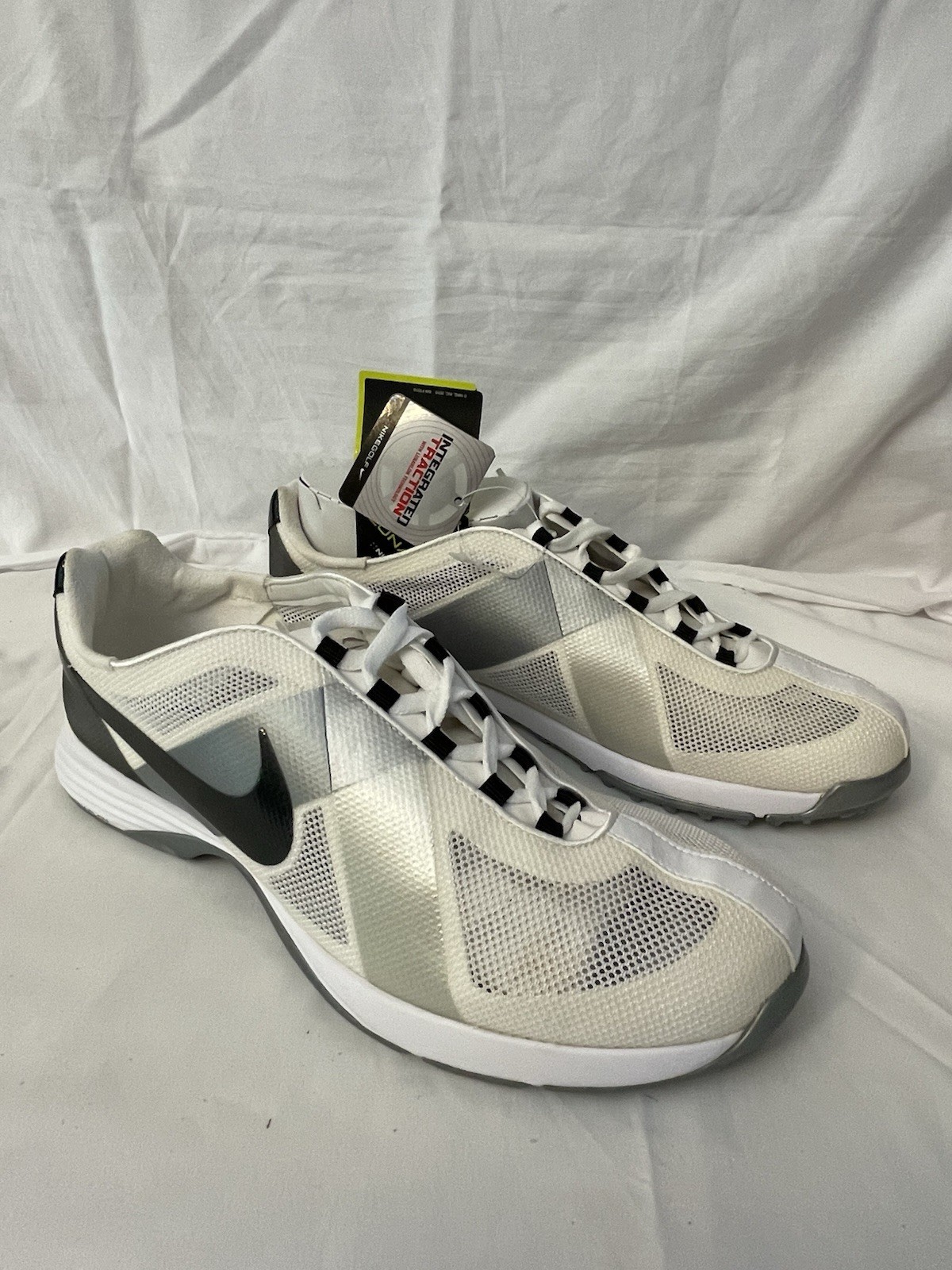 Nike WMNS Lunar Summer Lite Golf Shoes Women’s Size 11 White Silver 483325-100