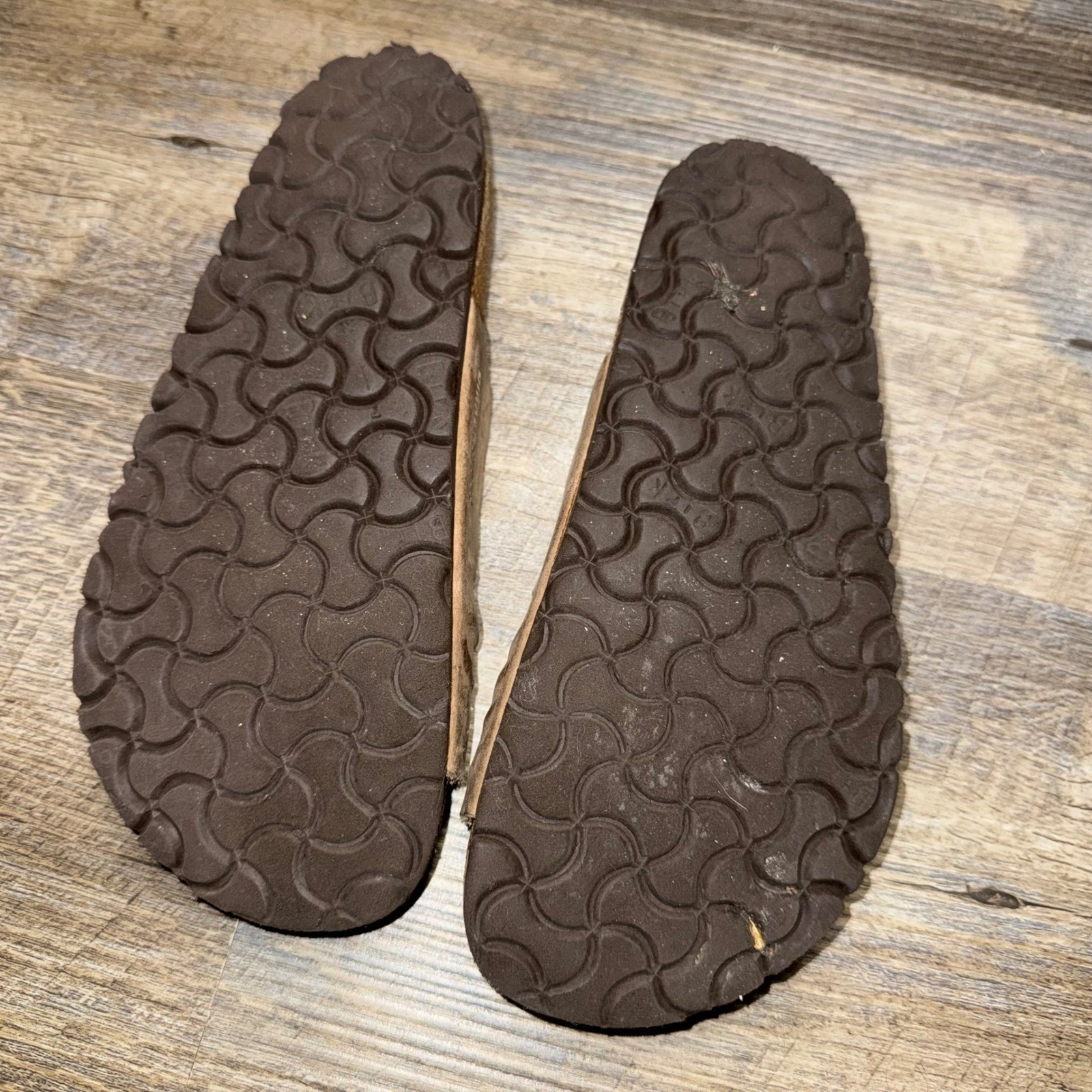 Birkenstock Granada Oiled Leather Sandals Brown Womens Size 36 US 5 Soft Footbed