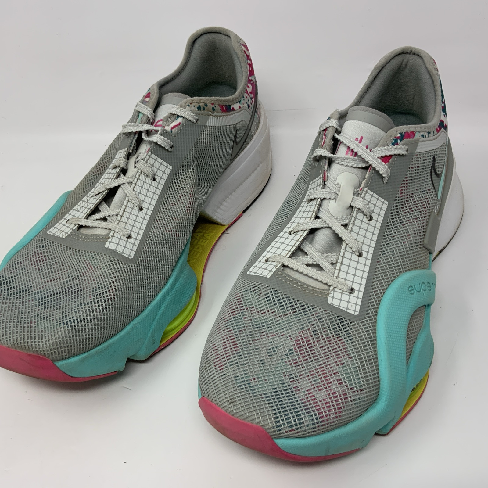 Nike Air Zoom Superrep 3 Womens 10.5 Grafitti Graphics Shoes Sneakers Trainers
