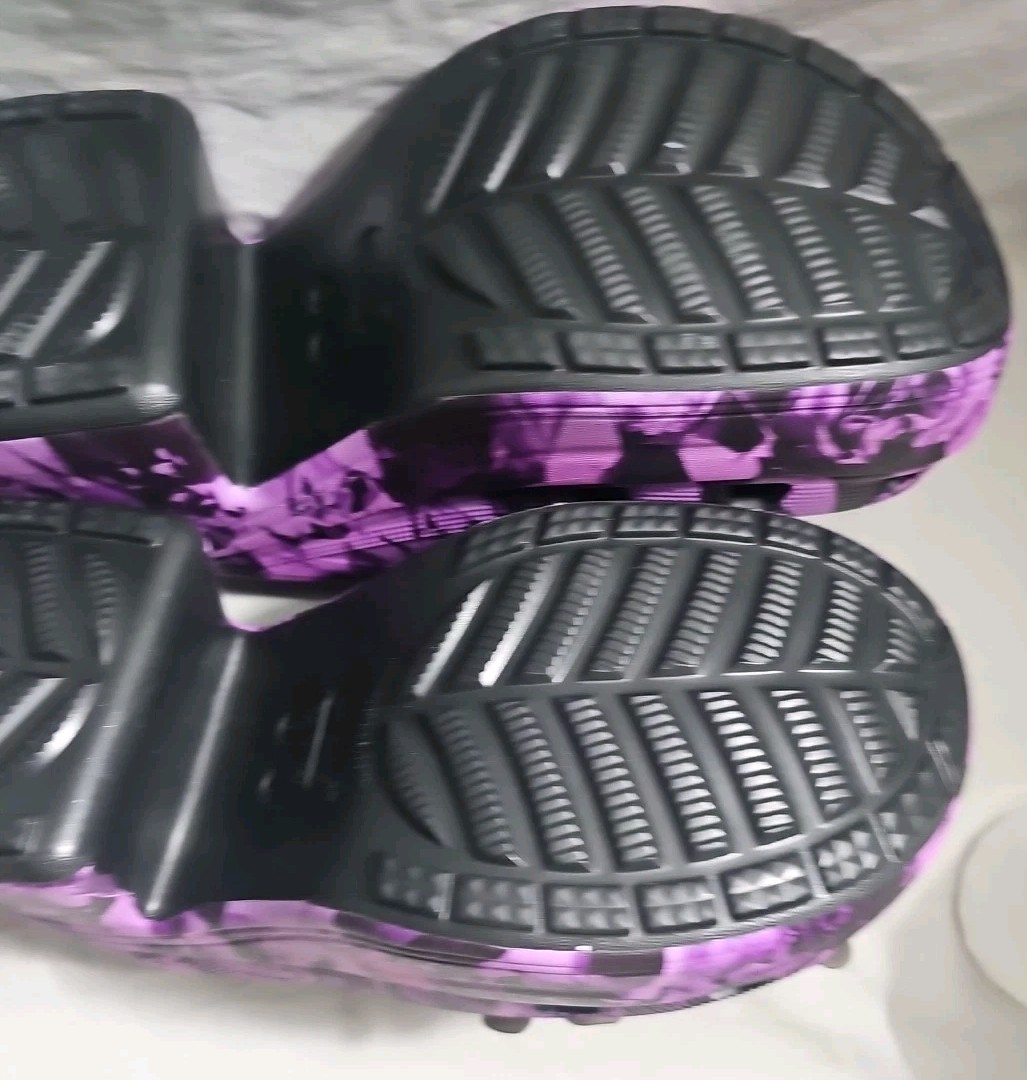 CROCS Siren Hyper Floral Clog ‘Black Multi’ Size M- 8 W-10