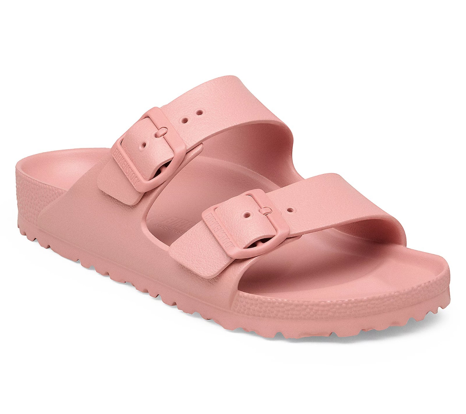 Birkenstock Two-Strap Recovery Slide Sandal – Arizona EVA Women Sandal Pink Clay