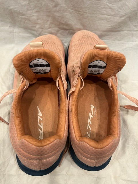 Altra Women’s Rivera 3 Road Running Shoe Dusty Pink Orange Zero Drop Fitness Gym