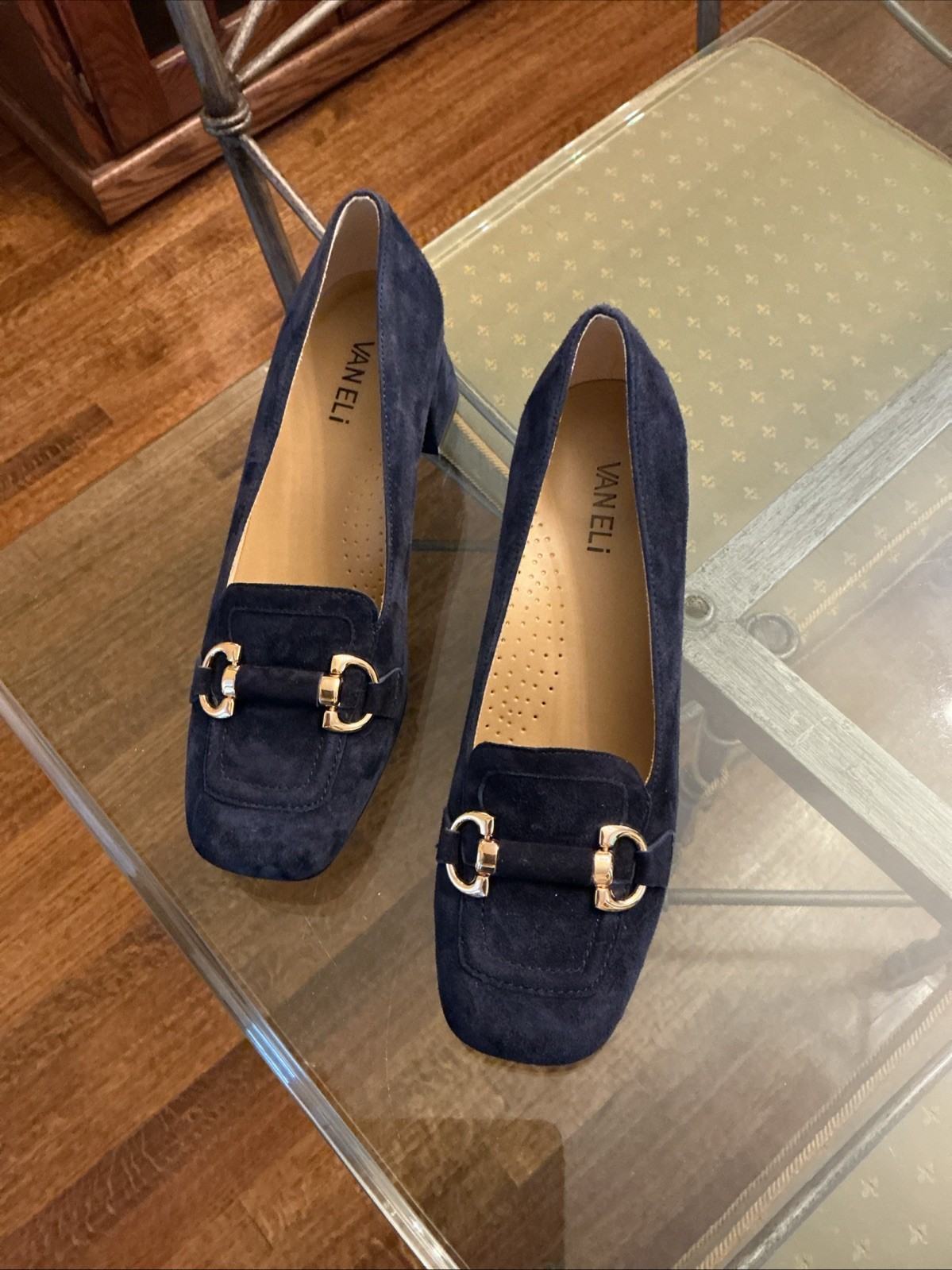 Vanelli Shoes, Blue Suede 8 1/2