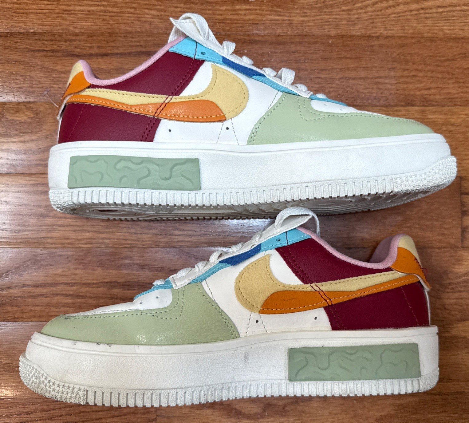 Nike Air Force 1 Fontanka St Petersburg Raves Sail Multi DO6719-100 Women’s 7.5