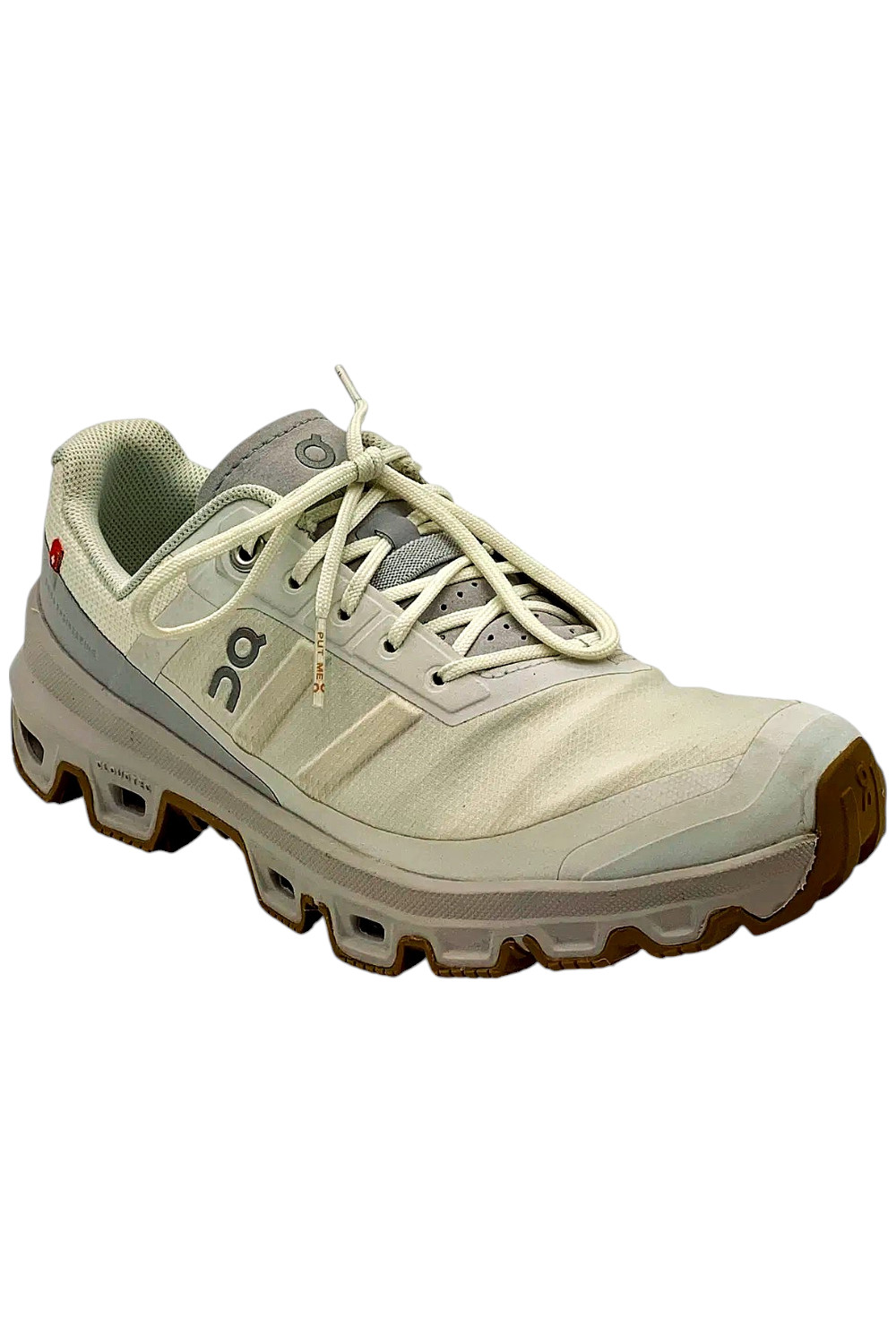On Womens Cloudventure Synthetic Textile Trainers Sneakers Ice/Glacier