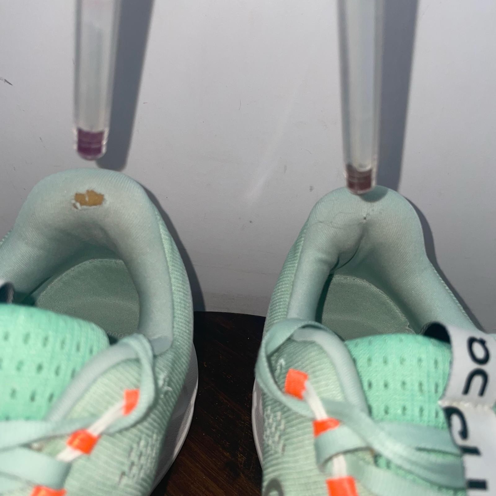 On Cloudsurfer Mint Green Orange Road Running Shoes 3WD10441071 Womens 9.5