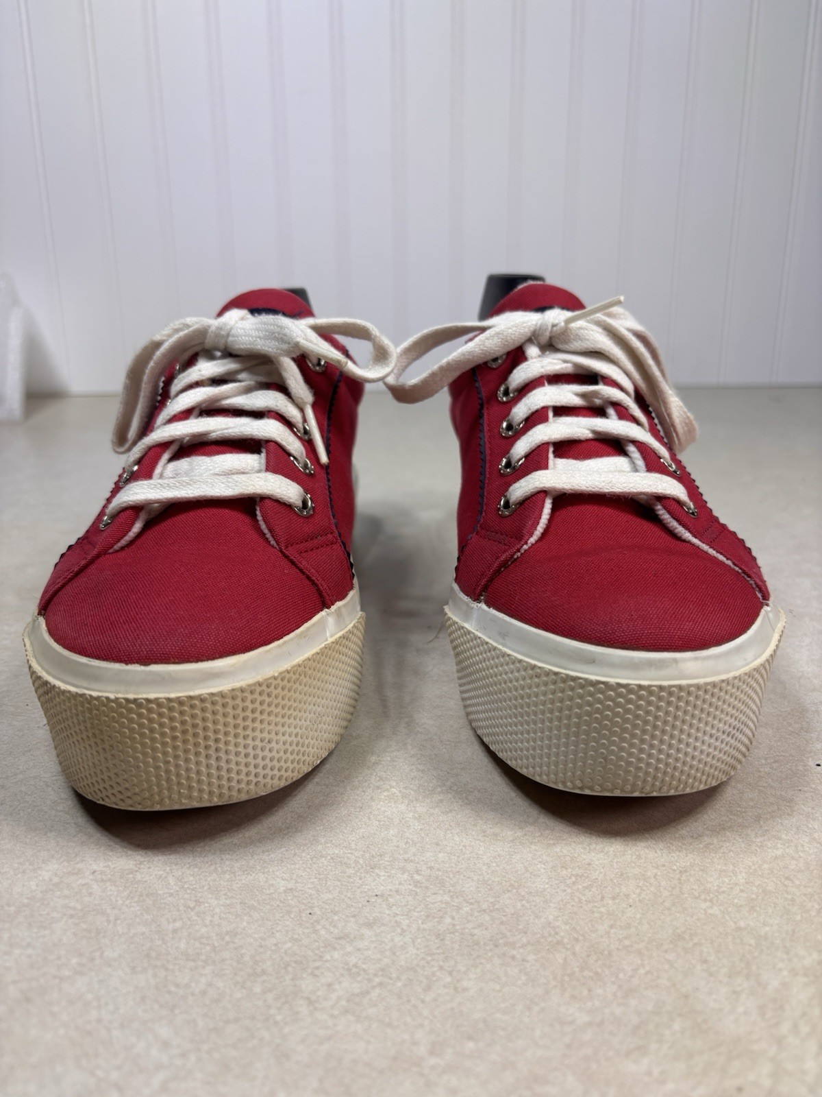 Tommy Hilfiger Platform Canvas Slingback Sneakers Classic Y2K Shoes Women’s 8.5